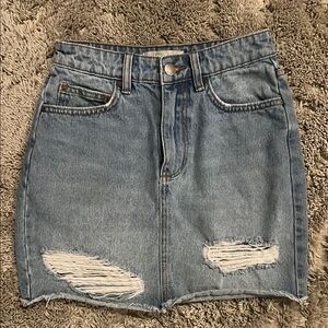 Gently Used Billabong Jean skirt